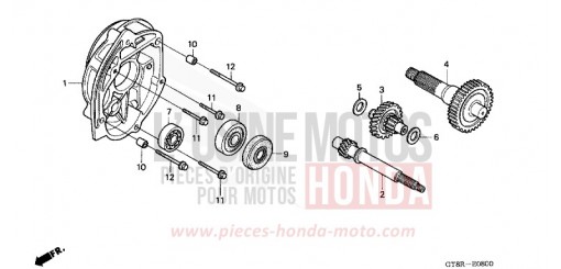 BOITE DE VITESSES PK50MR de 1994